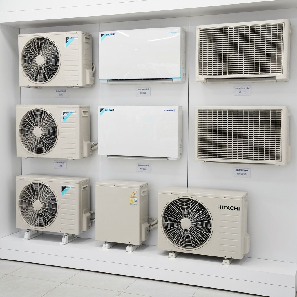 All AC brands serviced by Madhav Aircon in Gurgaon